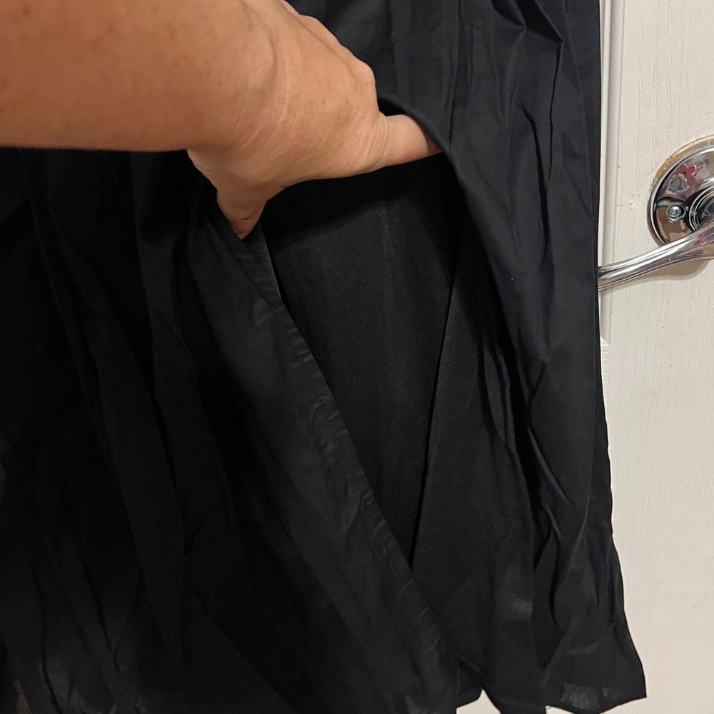 Trixxi Black Strapless Pleated Cocktail Dress - Picture 2 of 5